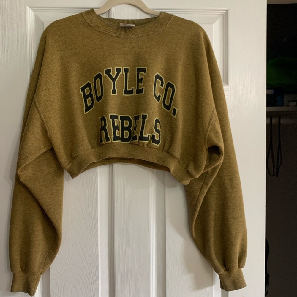 Vintage cropped sweatshirt
